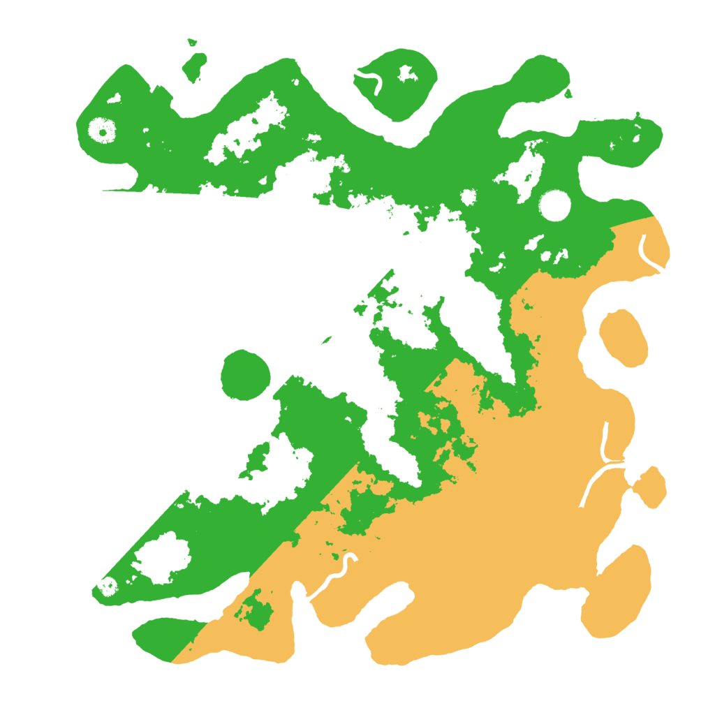 Biome Rust Map: Procedural Map, Size: 4000, Seed: 540235843
