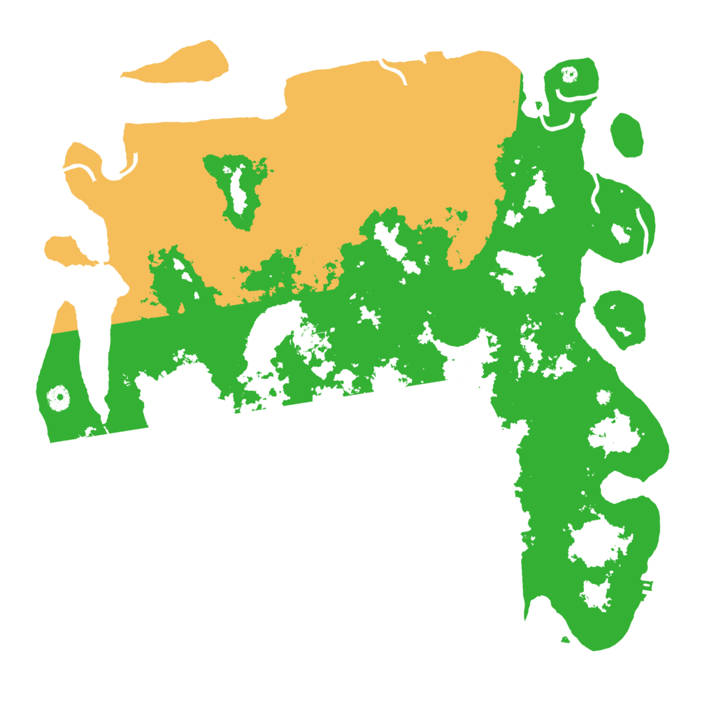 Biome Rust Map: Procedural Map, Size: 4500, Seed: 1727852752