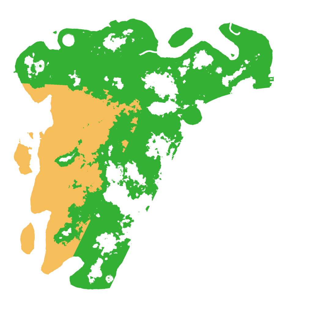 Biome Rust Map: Procedural Map, Size: 4500, Seed: 214564465