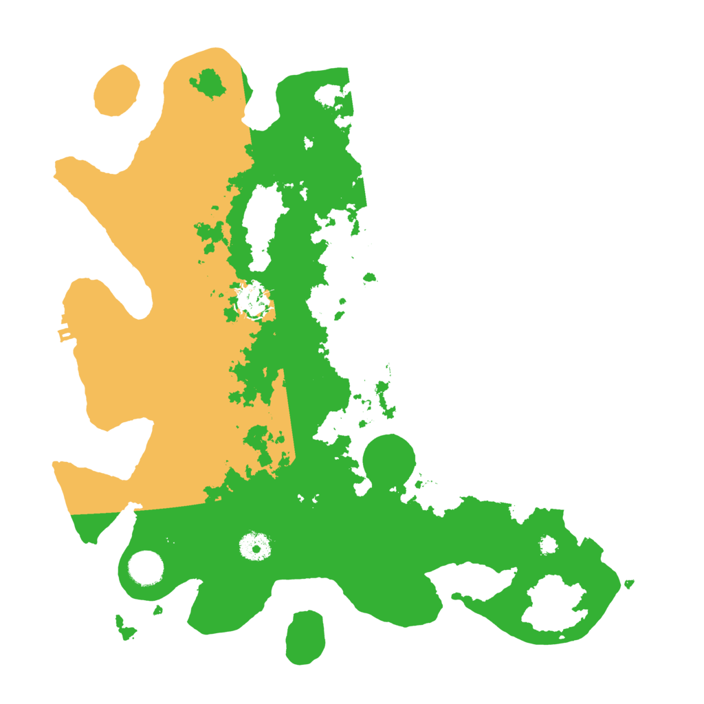 Biome Rust Map: Procedural Map, Size: 3550, Seed: 1983528886