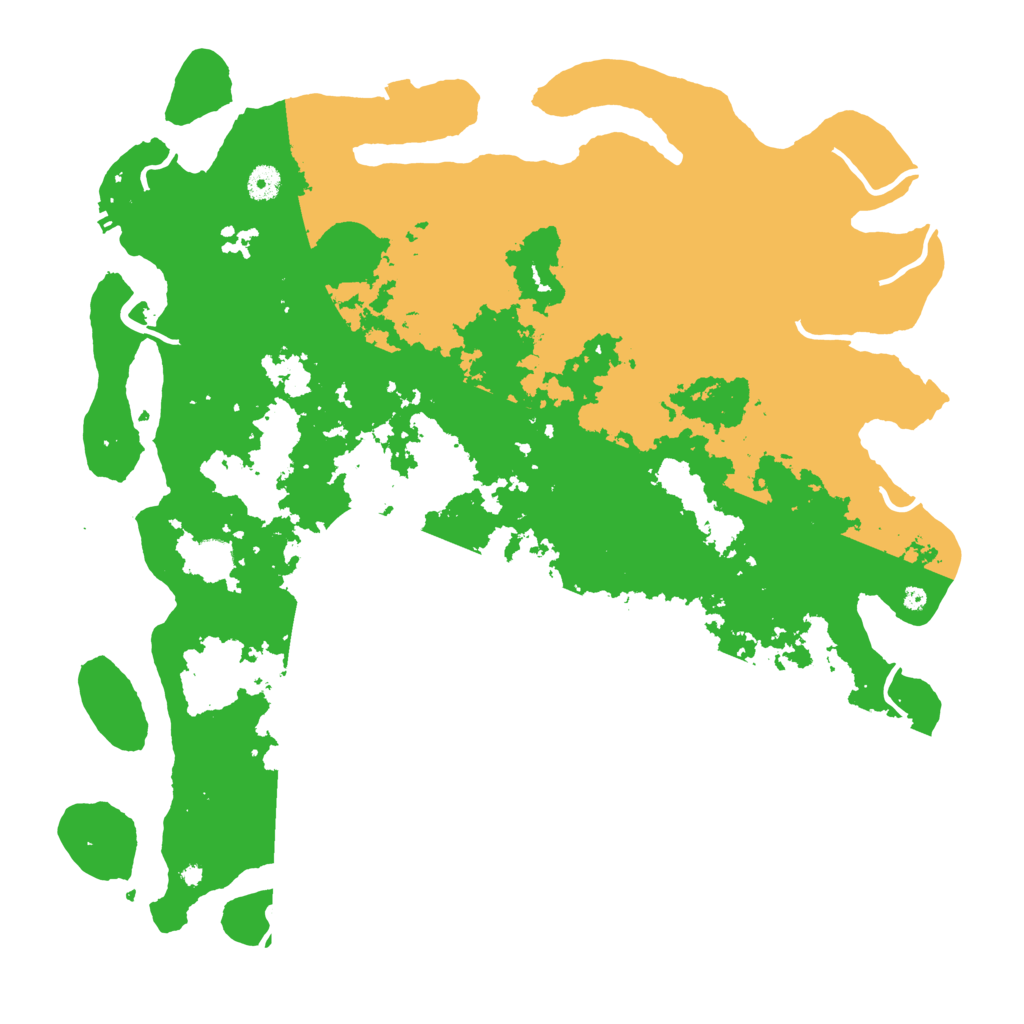 Biome Rust Map: Procedural Map, Size: 4500, Seed: 1042947707