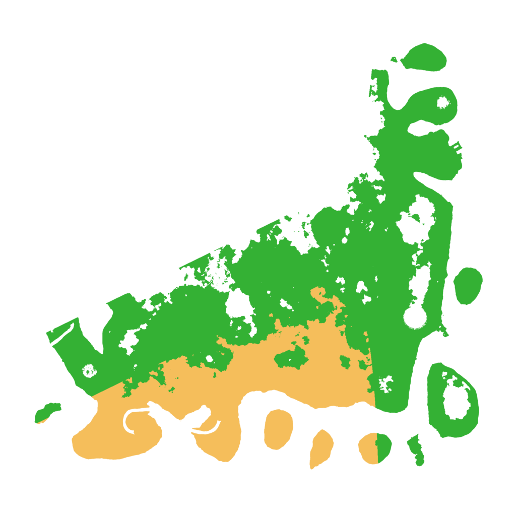 Biome Rust Map: Procedural Map, Size: 4000, Seed: 1300267102