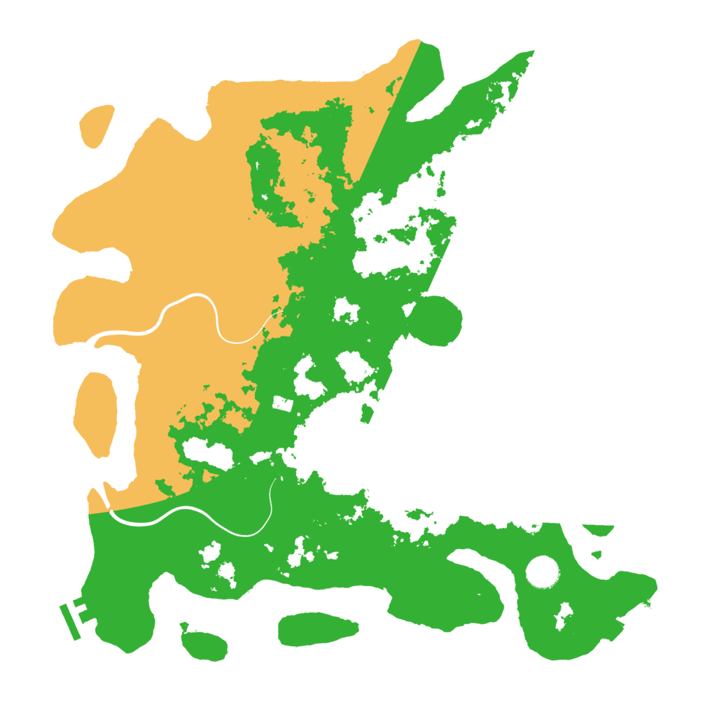 Biome Rust Map: Procedural Map, Size: 3850, Seed: 46259