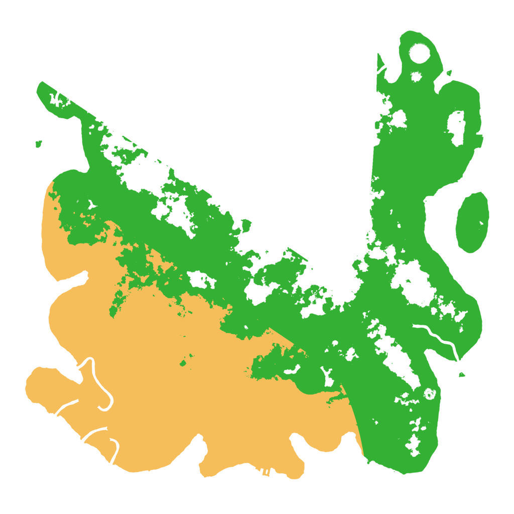 Biome Rust Map: Procedural Map, Size: 4500, Seed: 1467647810