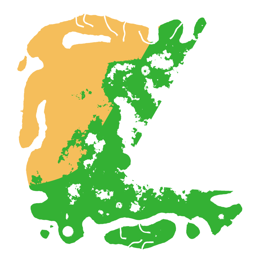 Biome Rust Map: Procedural Map, Size: 4300, Seed: 596824321