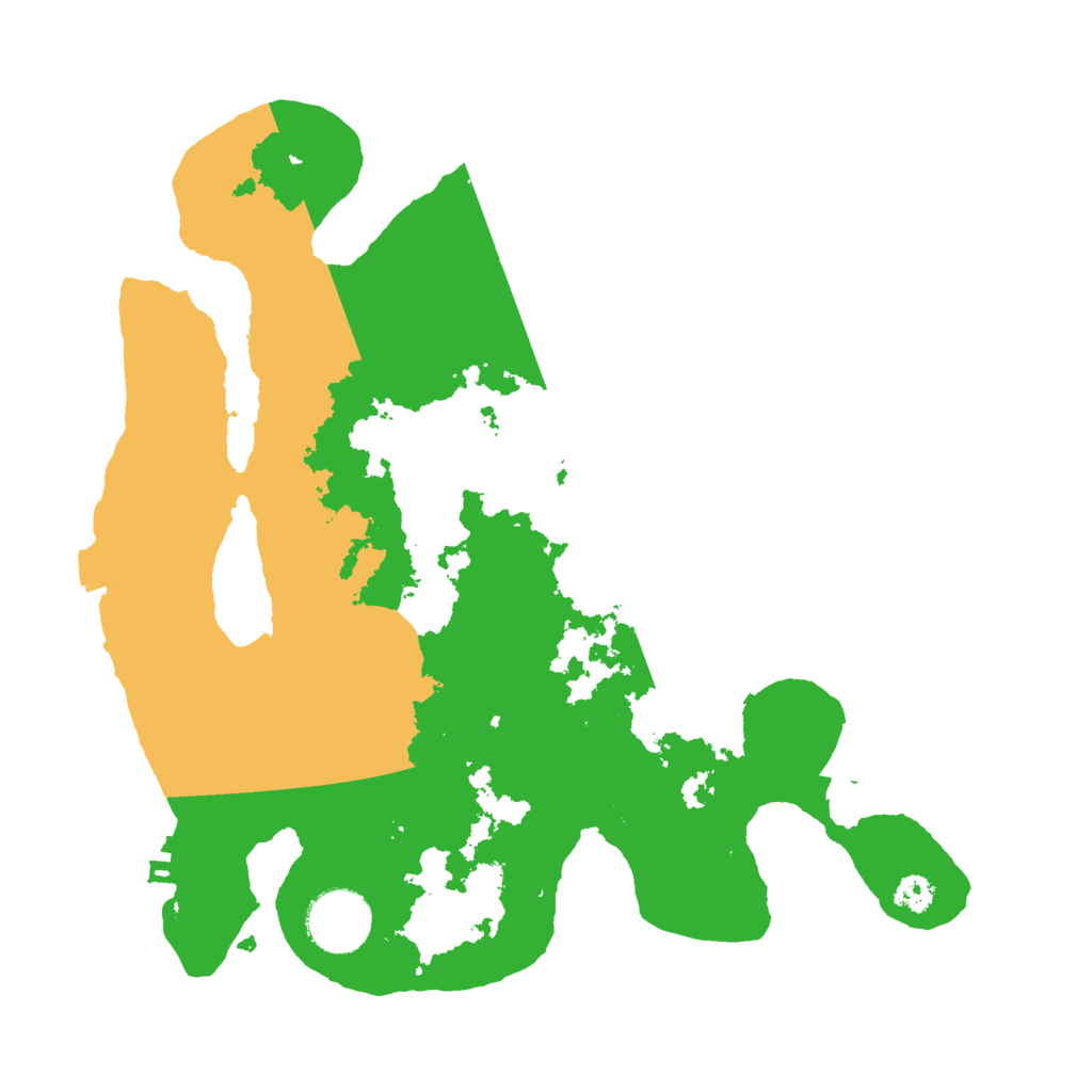 Biome Rust Map: Procedural Map, Size: 3000, Seed: 333217375