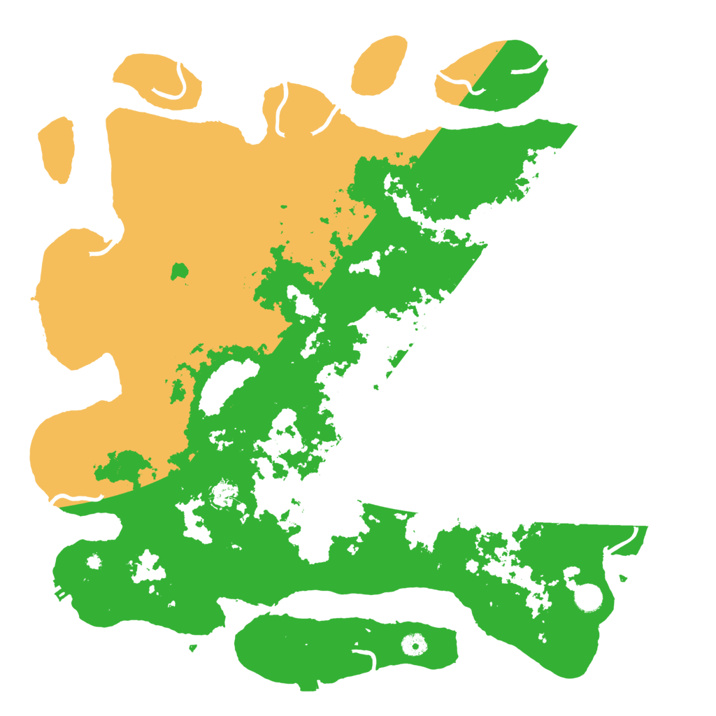 Biome Rust Map: Procedural Map, Size: 4500, Seed: 1672769435