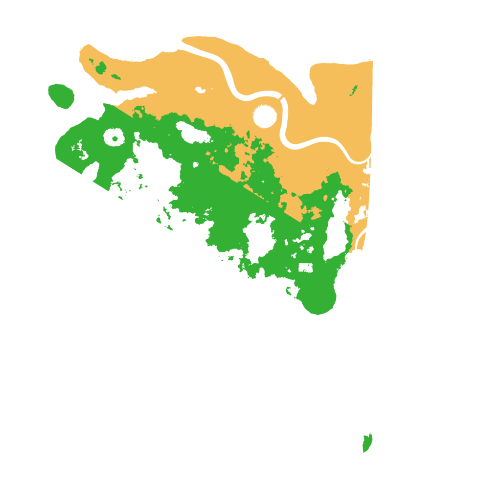 Biome Rust Map: Procedural Map, Size: 3800, Seed: 73448636