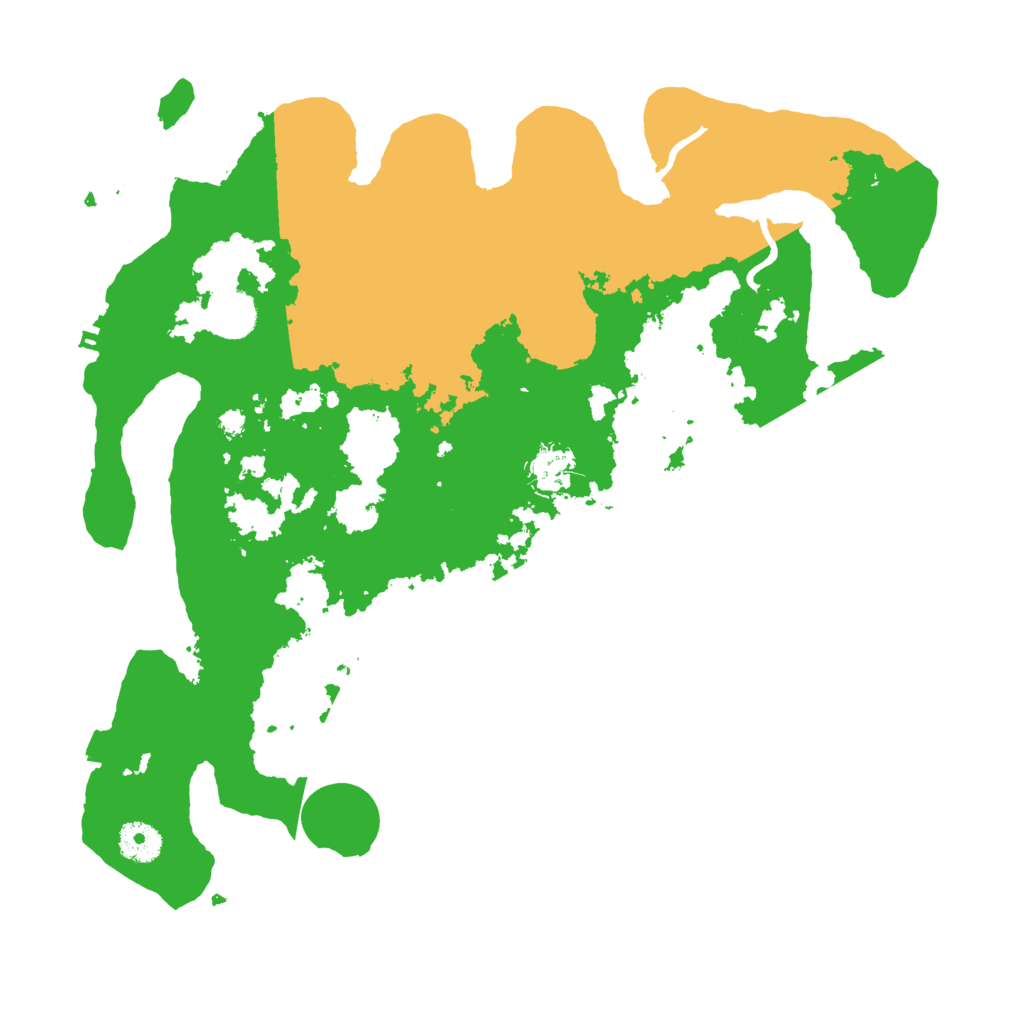 Biome Rust Map: Procedural Map, Size: 3700, Seed: 1449704261