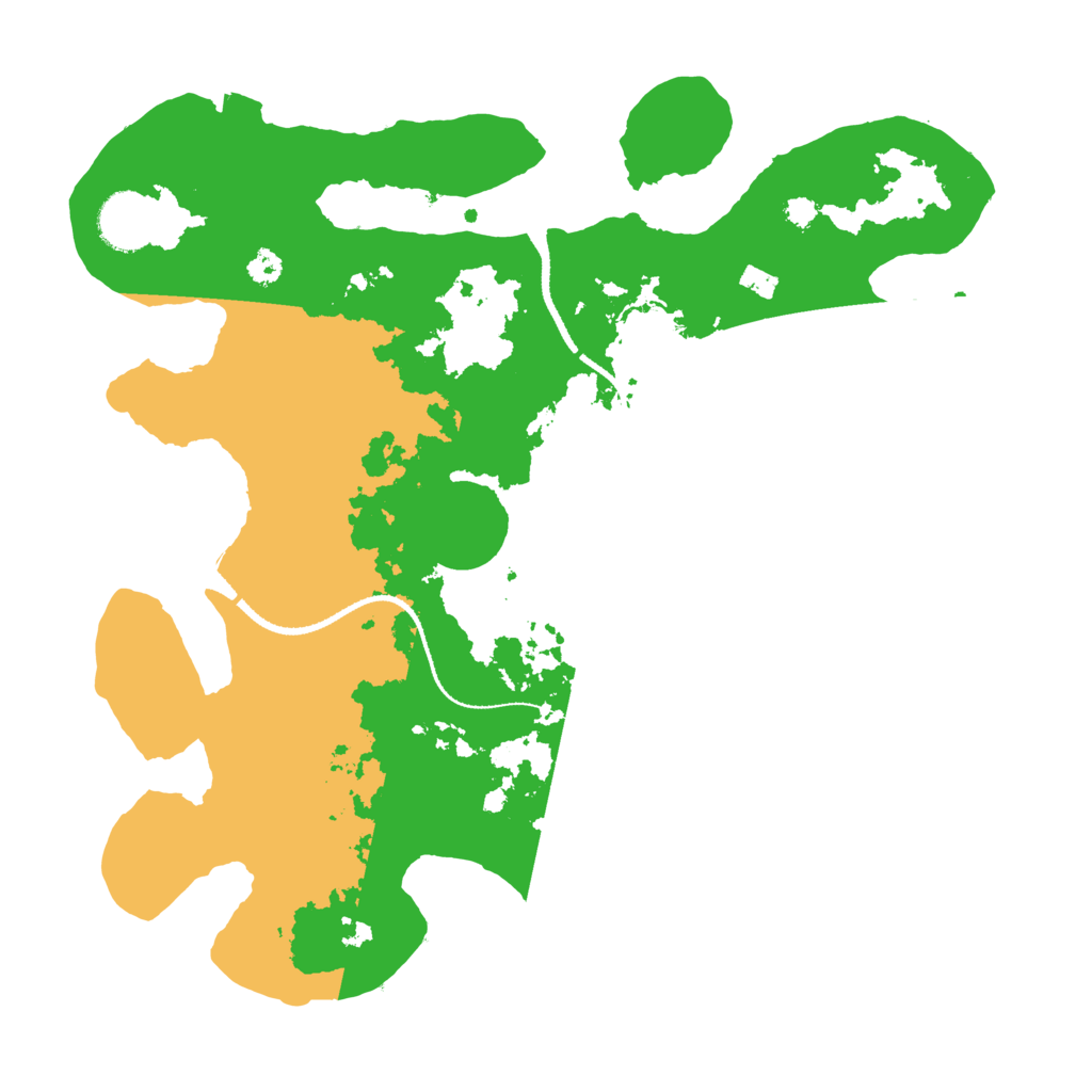 Biome Rust Map: Procedural Map, Size: 3250, Seed: 987