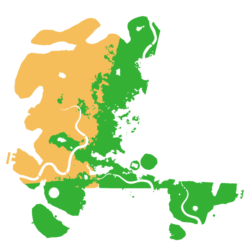 Biome Rust Map: Procedural Map, Size: 4250, Seed: 44534290