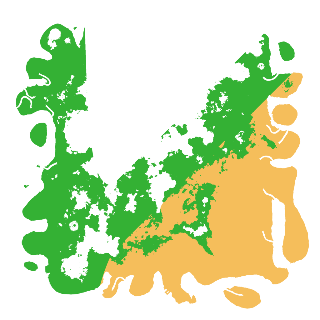 Biome Rust Map: Procedural Map, Size: 5000, Seed: 202308