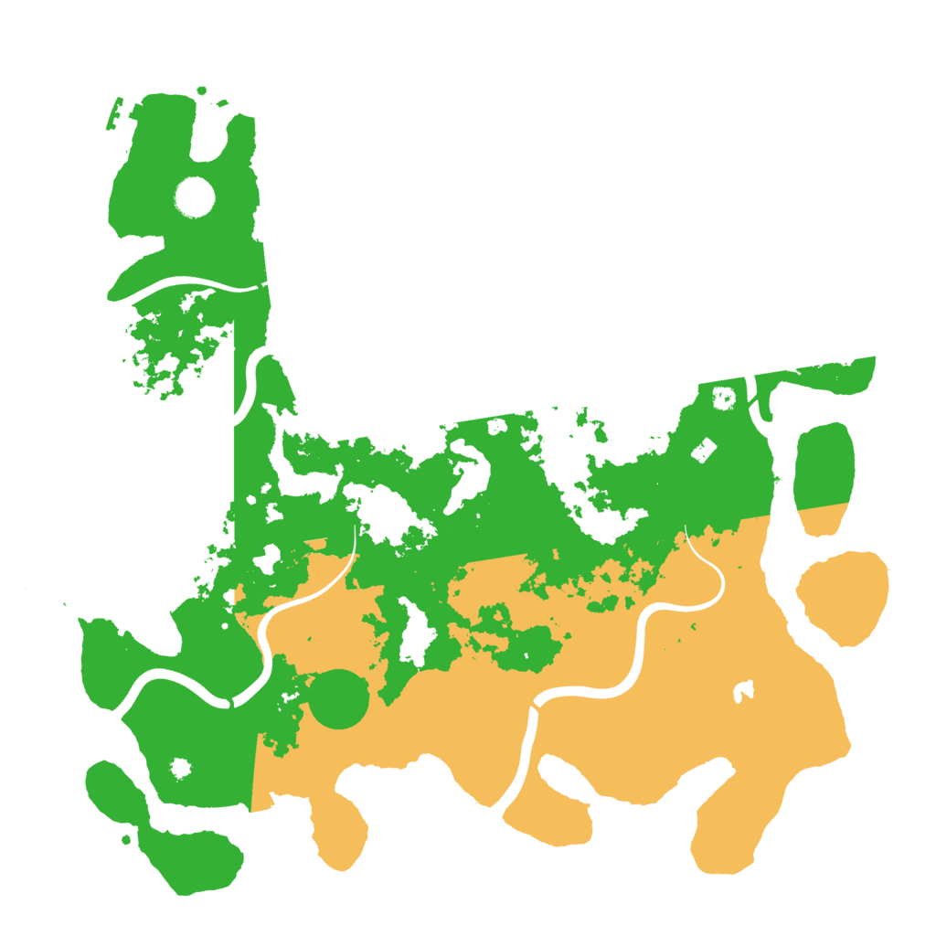 Biome Rust Map: Procedural Map, Size: 4096, Seed: 10000