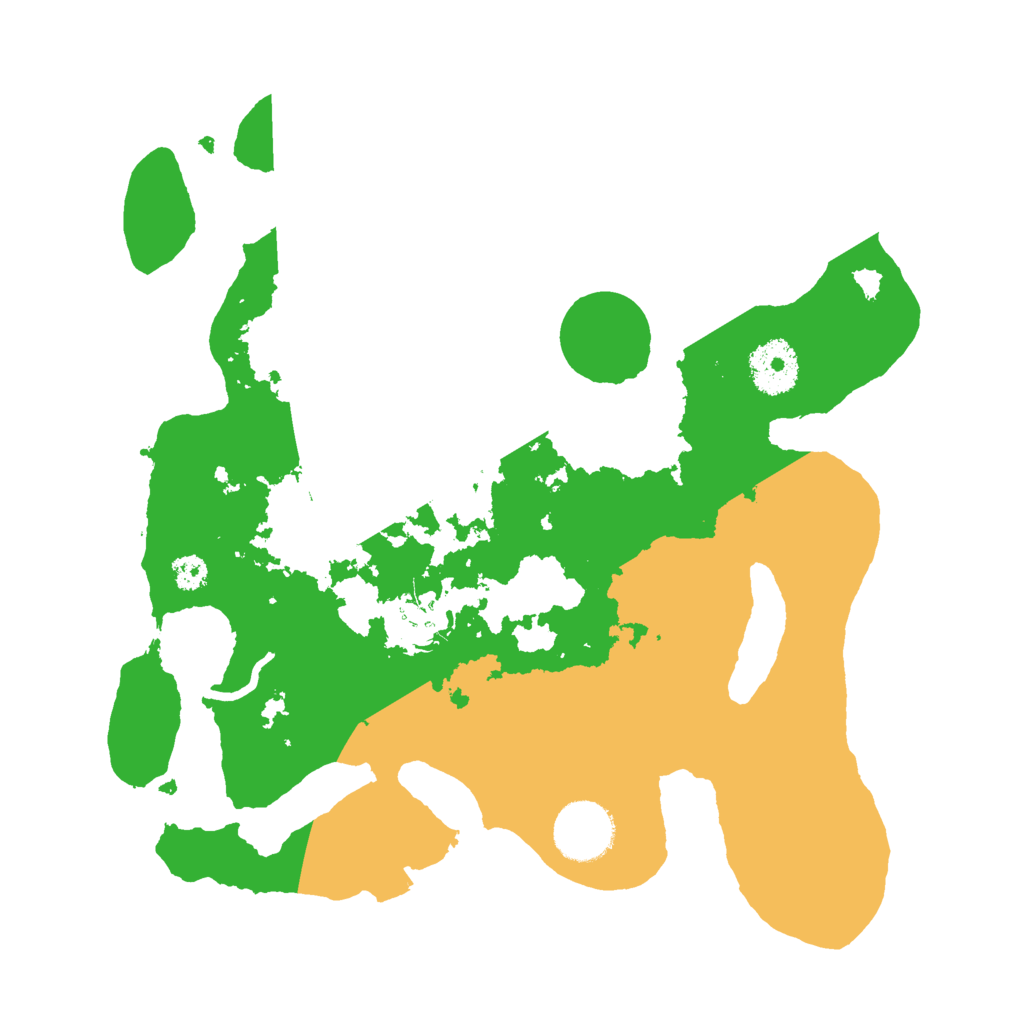 Biome Rust Map: Procedural Map, Size: 3000, Seed: 548291338