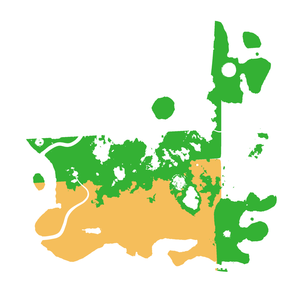 Biome Rust Map: Procedural Map, Size: 3650, Seed: 92232430