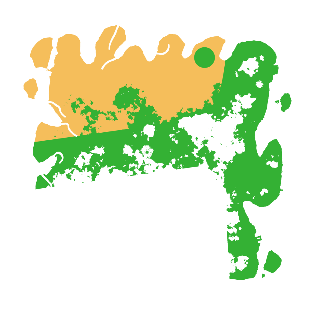 Biome Rust Map: Procedural Map, Size: 4000, Seed: 1255073344