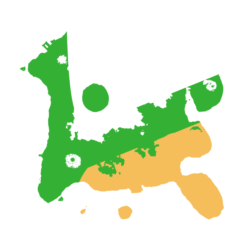 Biome Rust Map: Procedural Map, Size: 2500, Seed: 1508801900