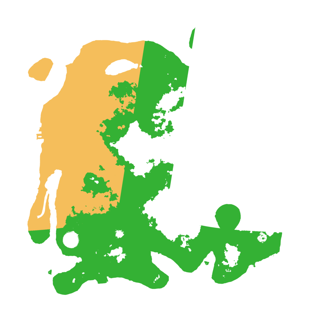 Biome Rust Map: Procedural Map, Size: 3500, Seed: 1713078345