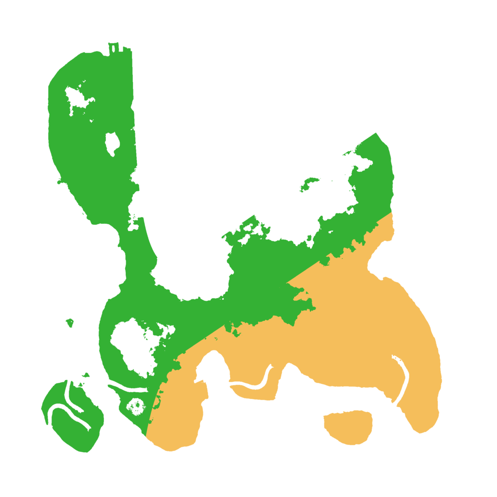 Biome Rust Map: Procedural Map, Size: 3000, Seed: 55786120