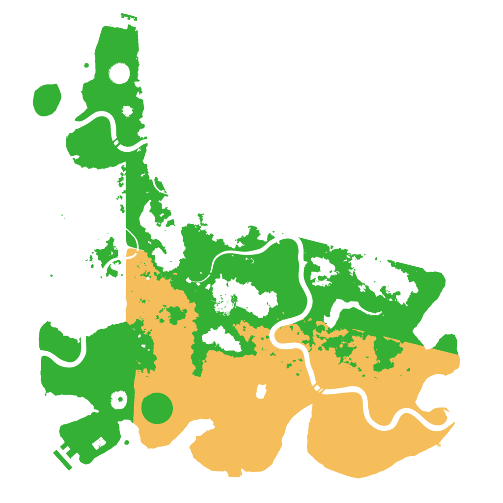 Biome Rust Map: Procedural Map, Size: 4250, Seed: 925655683