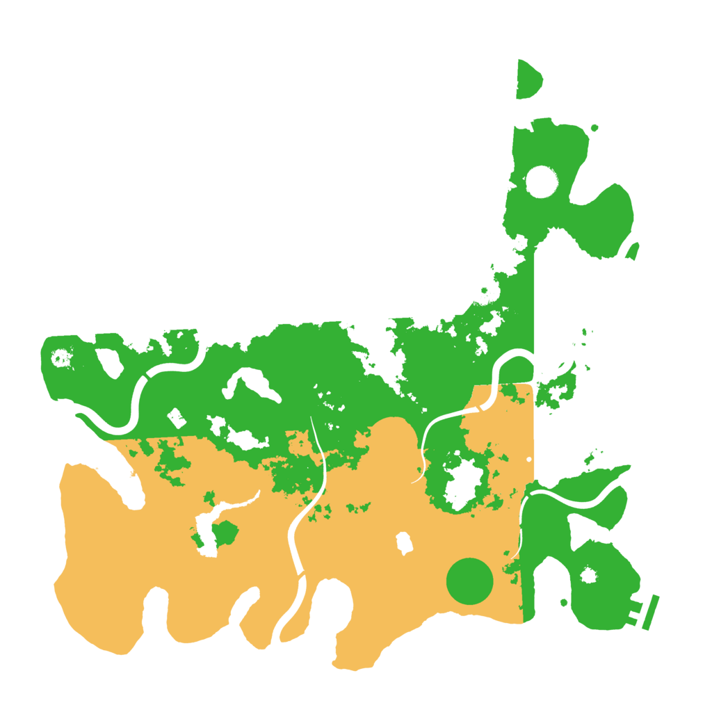 Biome Rust Map: Procedural Map, Size: 4000, Seed: 313632395