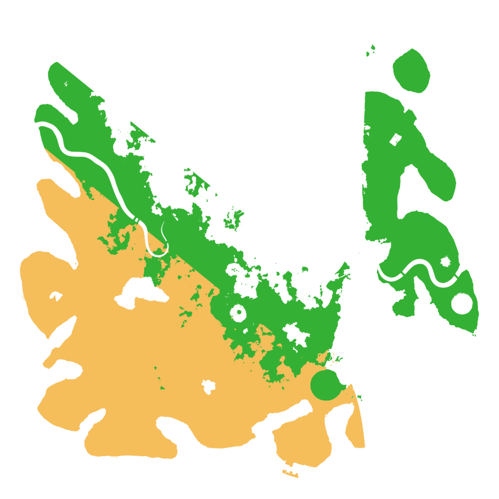 Biome Rust Map: Procedural Map, Size: 4500, Seed: 8032023