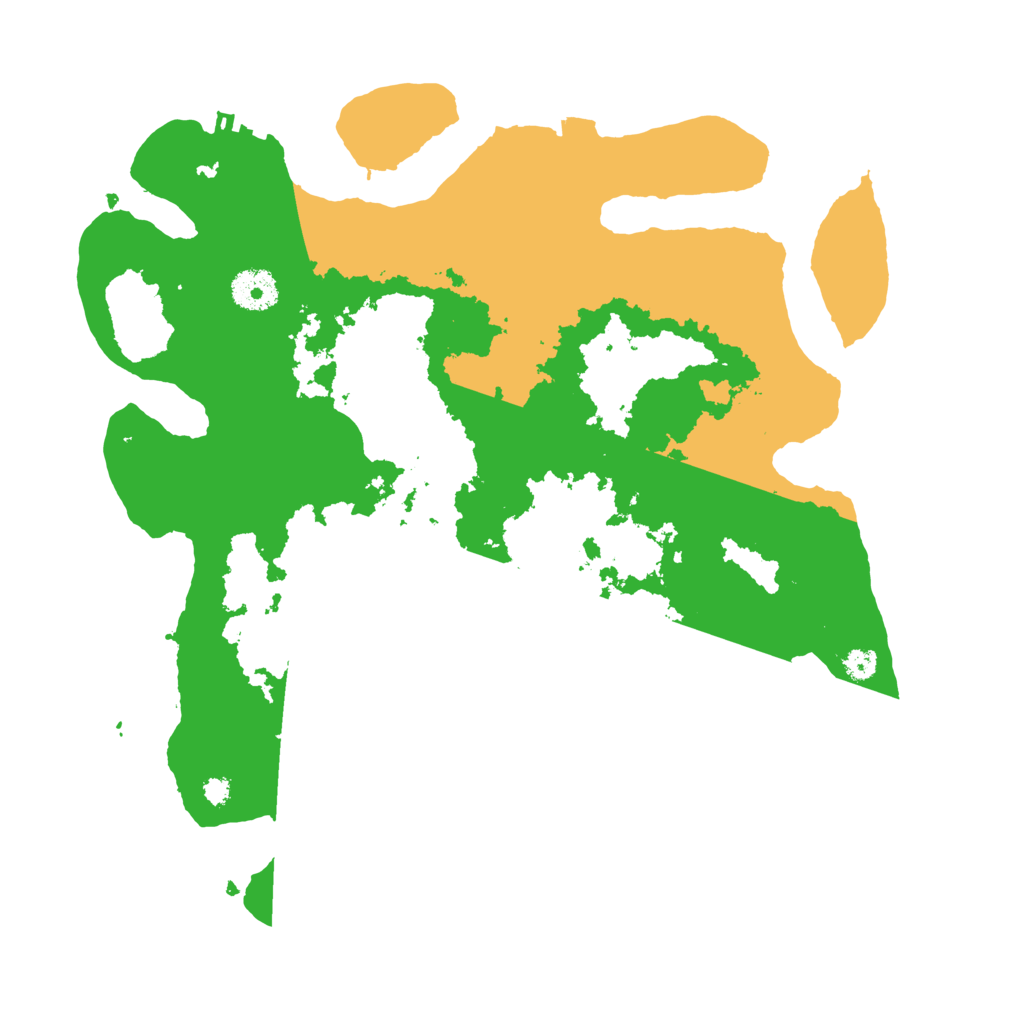 Biome Rust Map: Procedural Map, Size: 3500, Seed: 1735171508