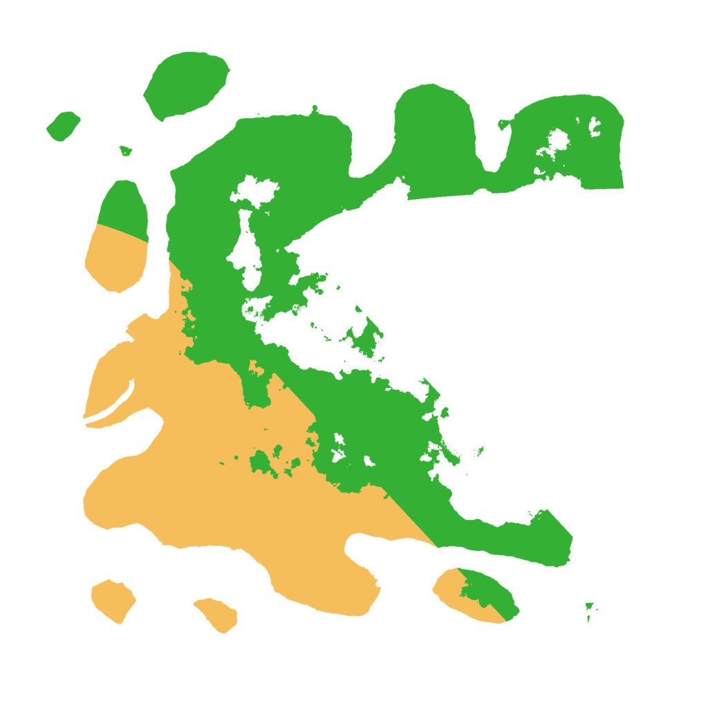 Biome Rust Map: Procedural Map, Size: 3000, Seed: 954681628