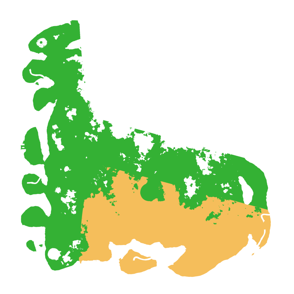 Biome Rust Map: Procedural Map, Size: 4500, Seed: 1632495676
