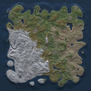 Thumbnail Rust Map: Procedural Map, Size: 4800, Seed: 792545267, 17 Monuments