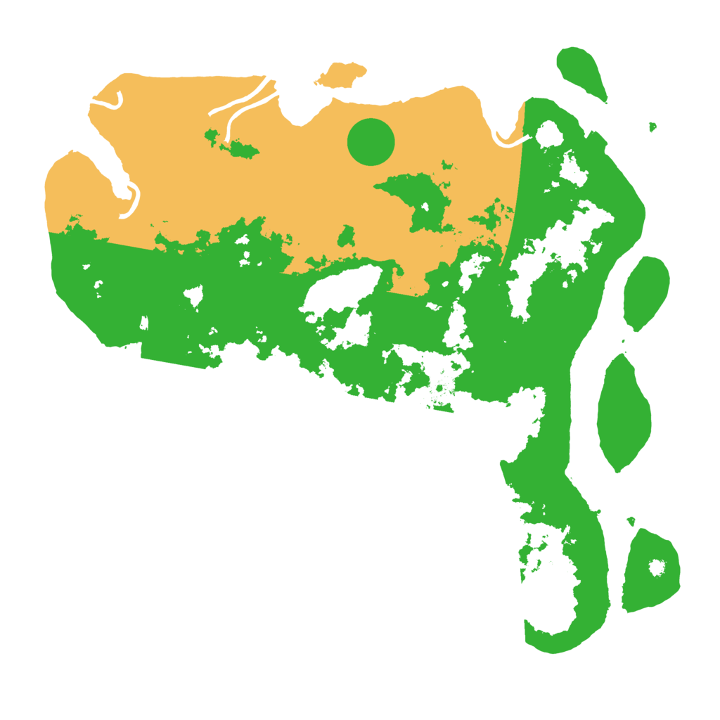 Biome Rust Map: Procedural Map, Size: 4000, Seed: 1415892621