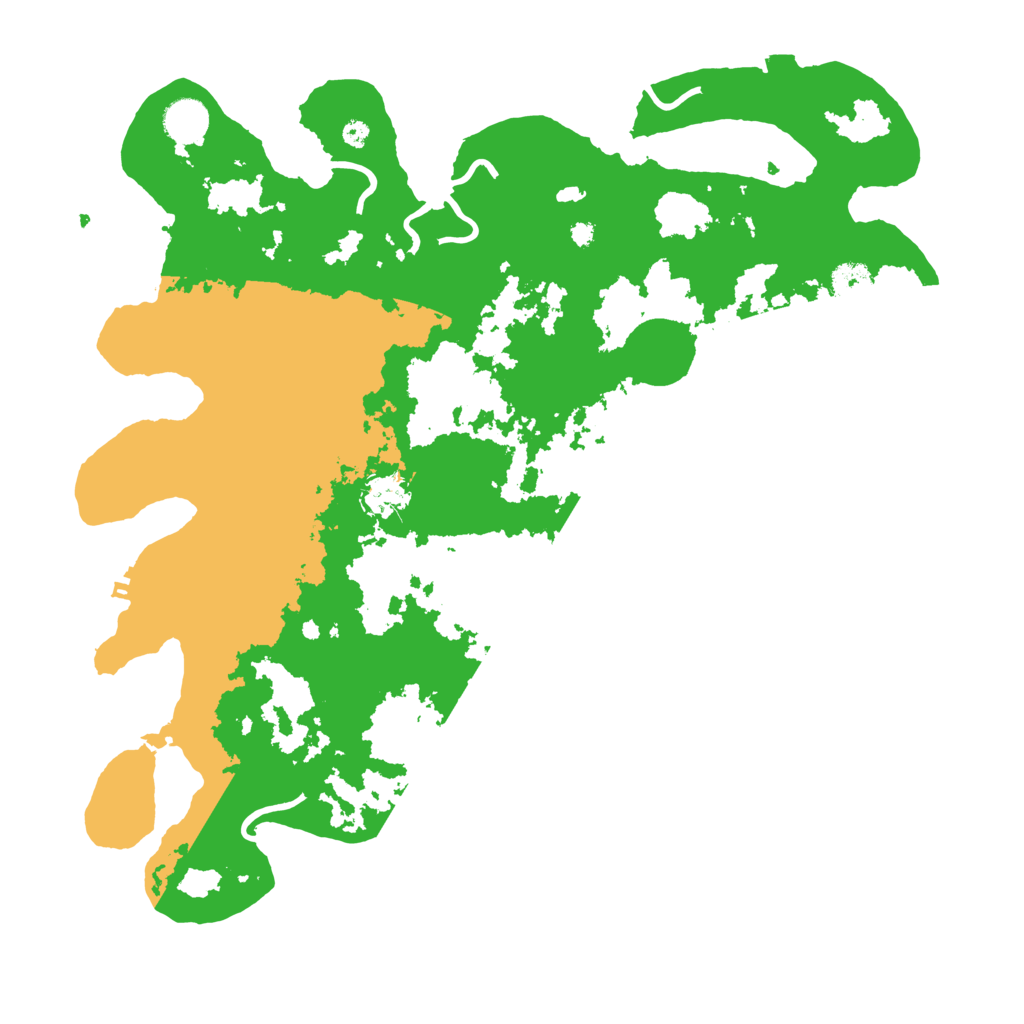 Biome Rust Map: Procedural Map, Size: 4000, Seed: 2089069218