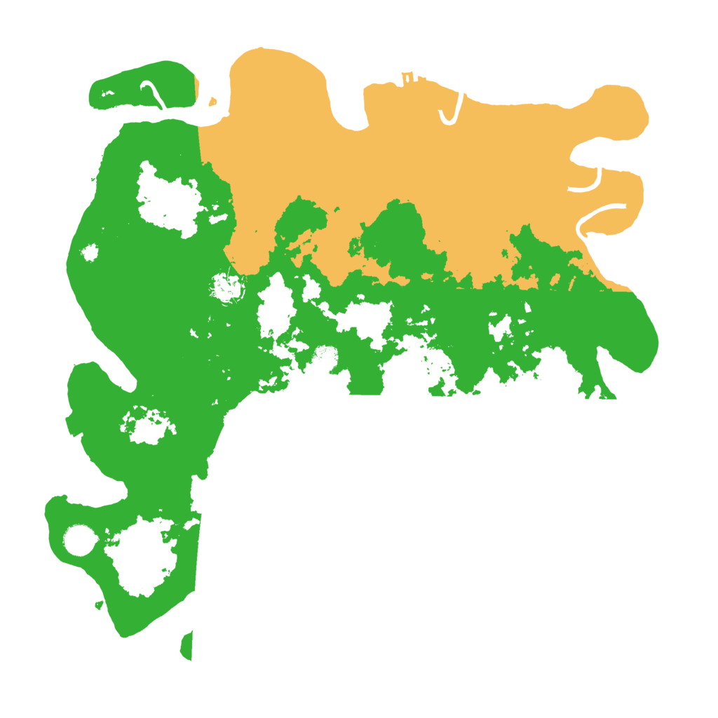 Biome Rust Map: Procedural Map, Size: 4000, Seed: 206644391