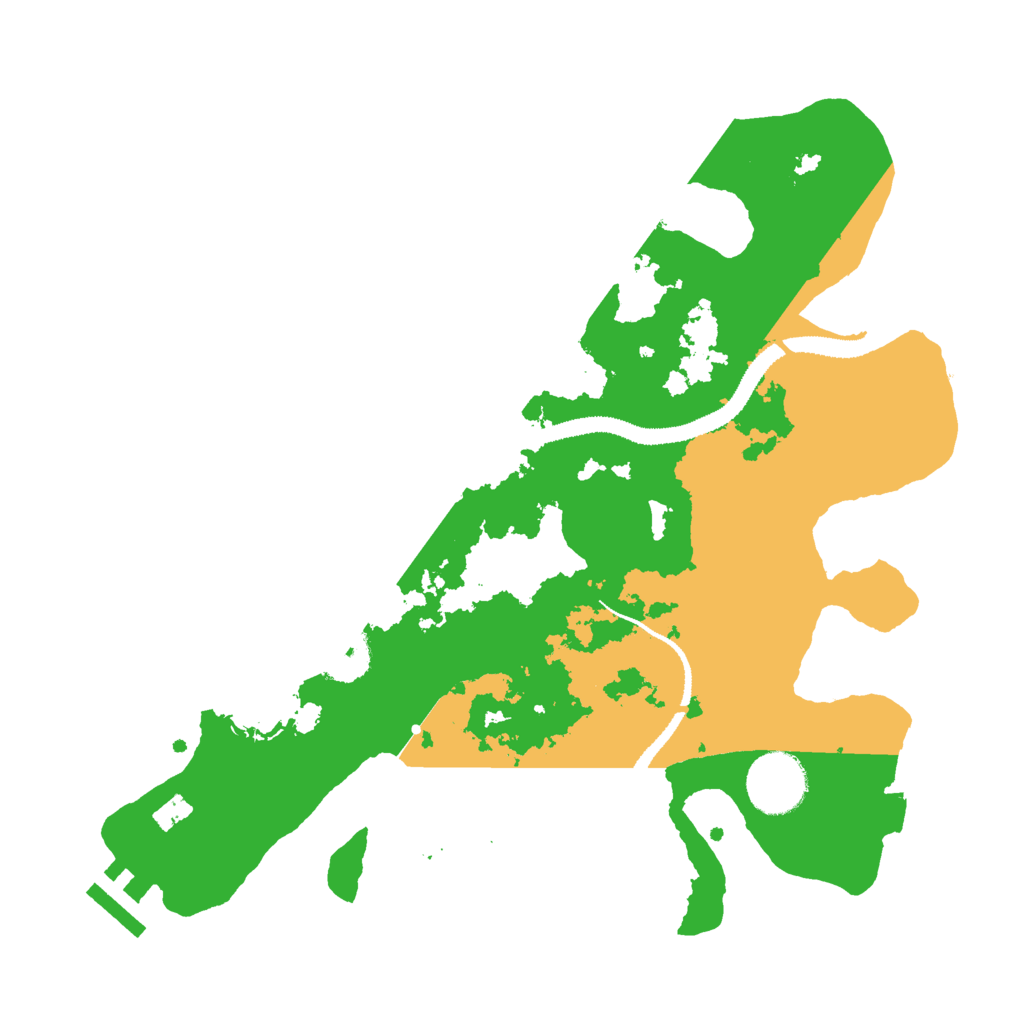 Biome Rust Map: Procedural Map, Size: 3000, Seed: 1755357585