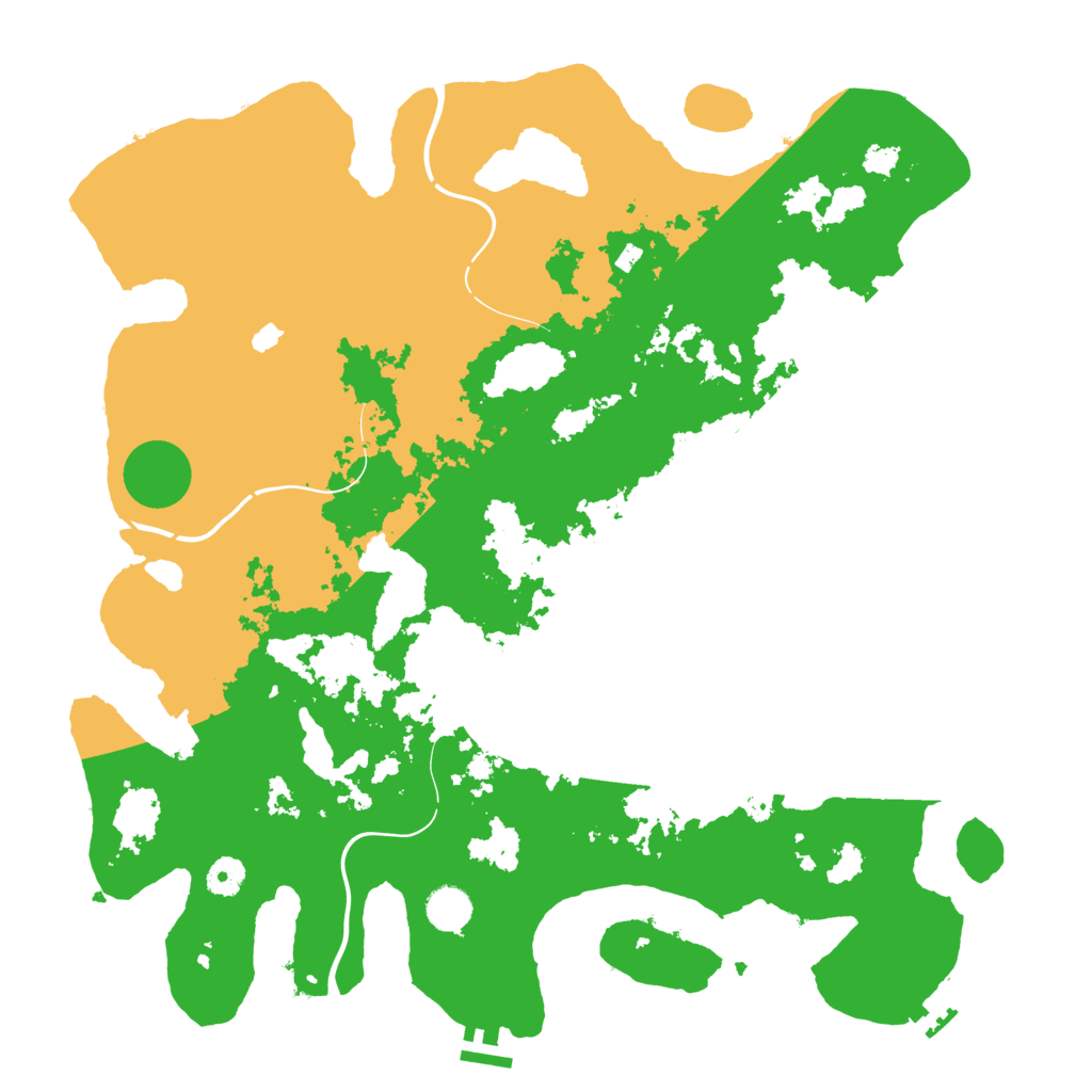 Biome Rust Map: Procedural Map, Size: 4250, Seed: 820111044