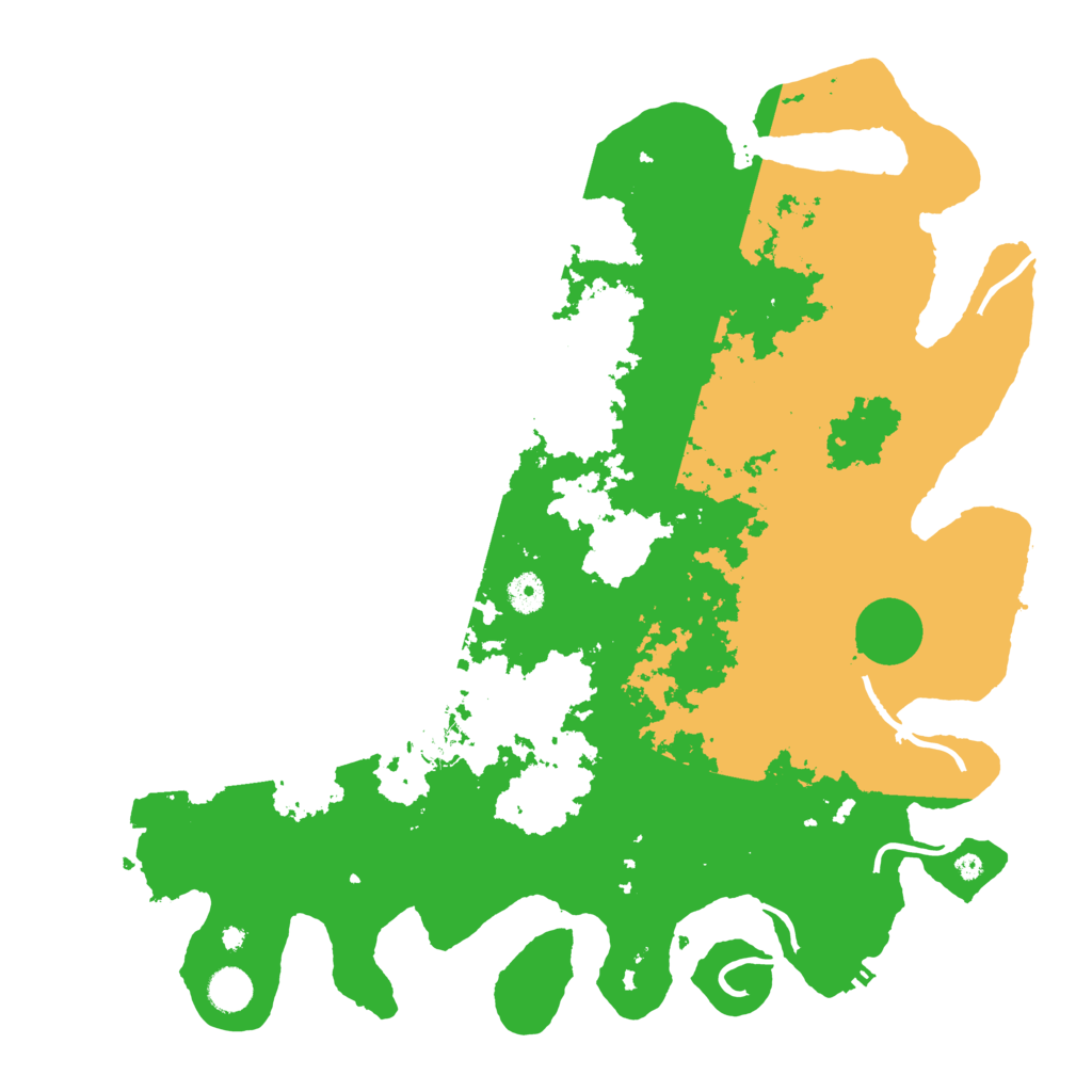 Biome Rust Map: Procedural Map, Size: 4300, Seed: 1339