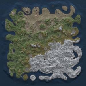 Thumbnail Rust Map: Procedural Map, Size: 4800, Seed: 347020524, 19 Monuments