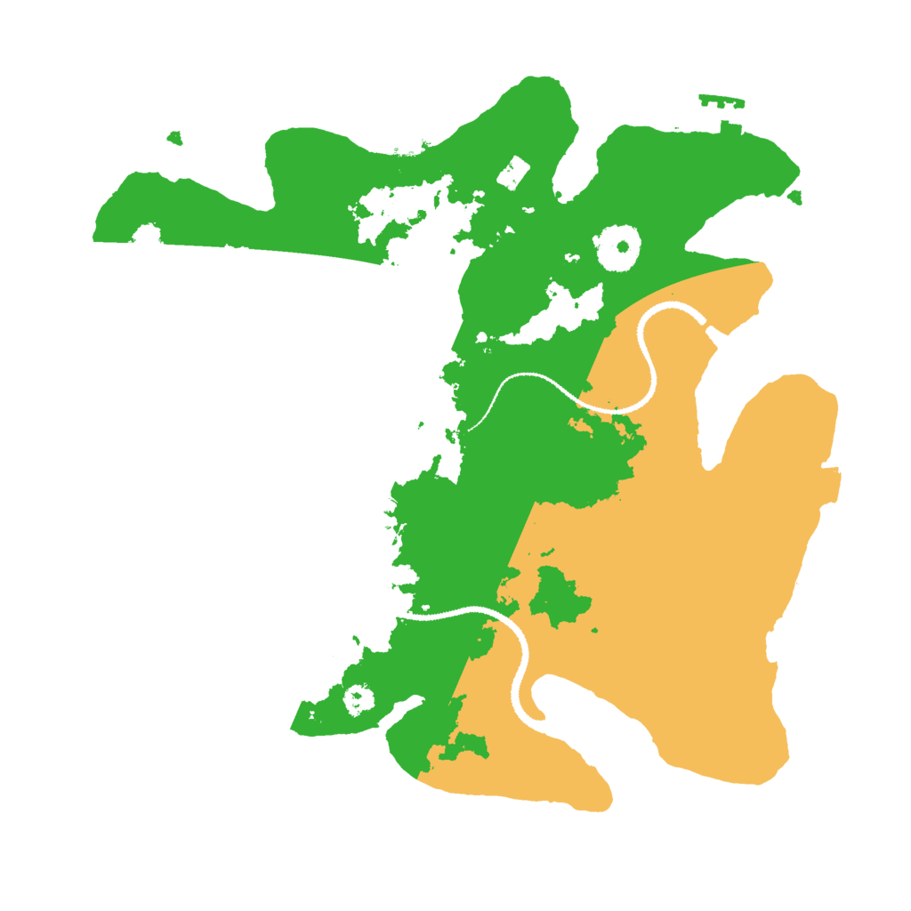 Biome Rust Map: Procedural Map, Size: 3000, Seed: 1806168830