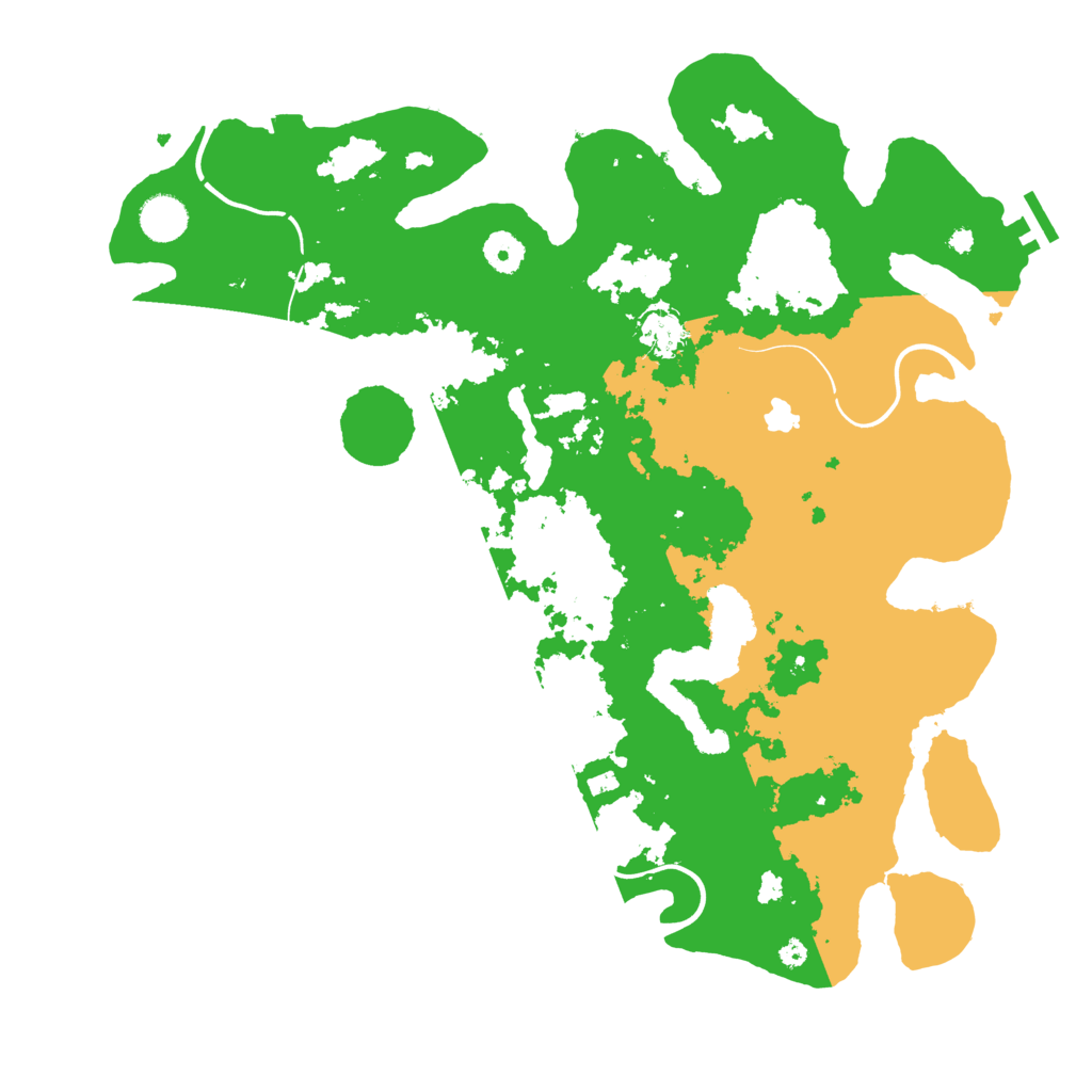 Biome Rust Map: Procedural Map, Size: 4050, Seed: 524655261