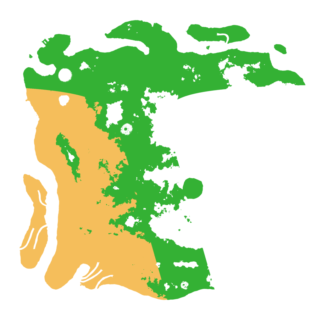 Biome Rust Map: Procedural Map, Size: 4250, Seed: 1392057606