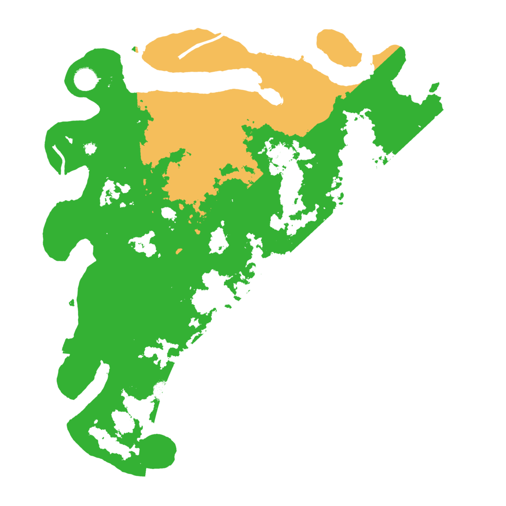 Biome Rust Map: Procedural Map, Size: 3850, Seed: 59353628