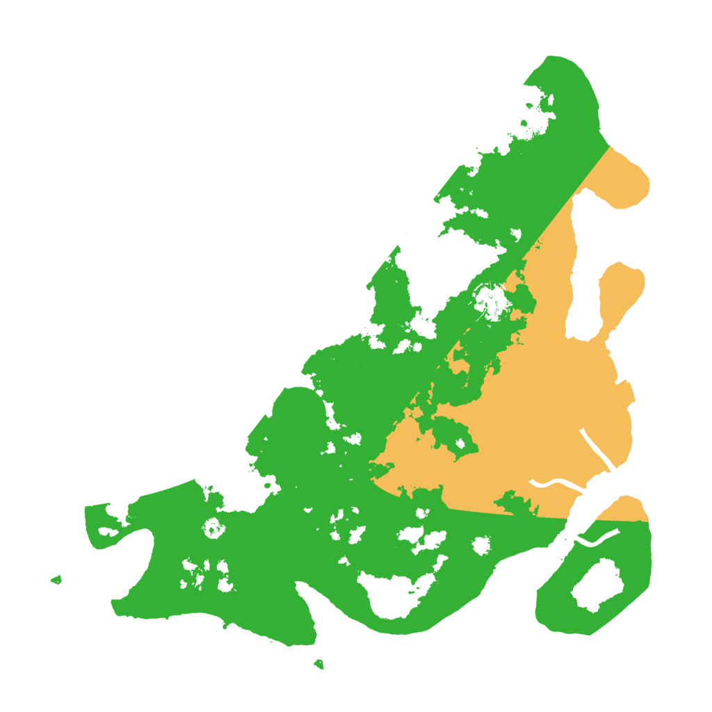 Biome Rust Map: Procedural Map, Size: 3500, Seed: 2118548035