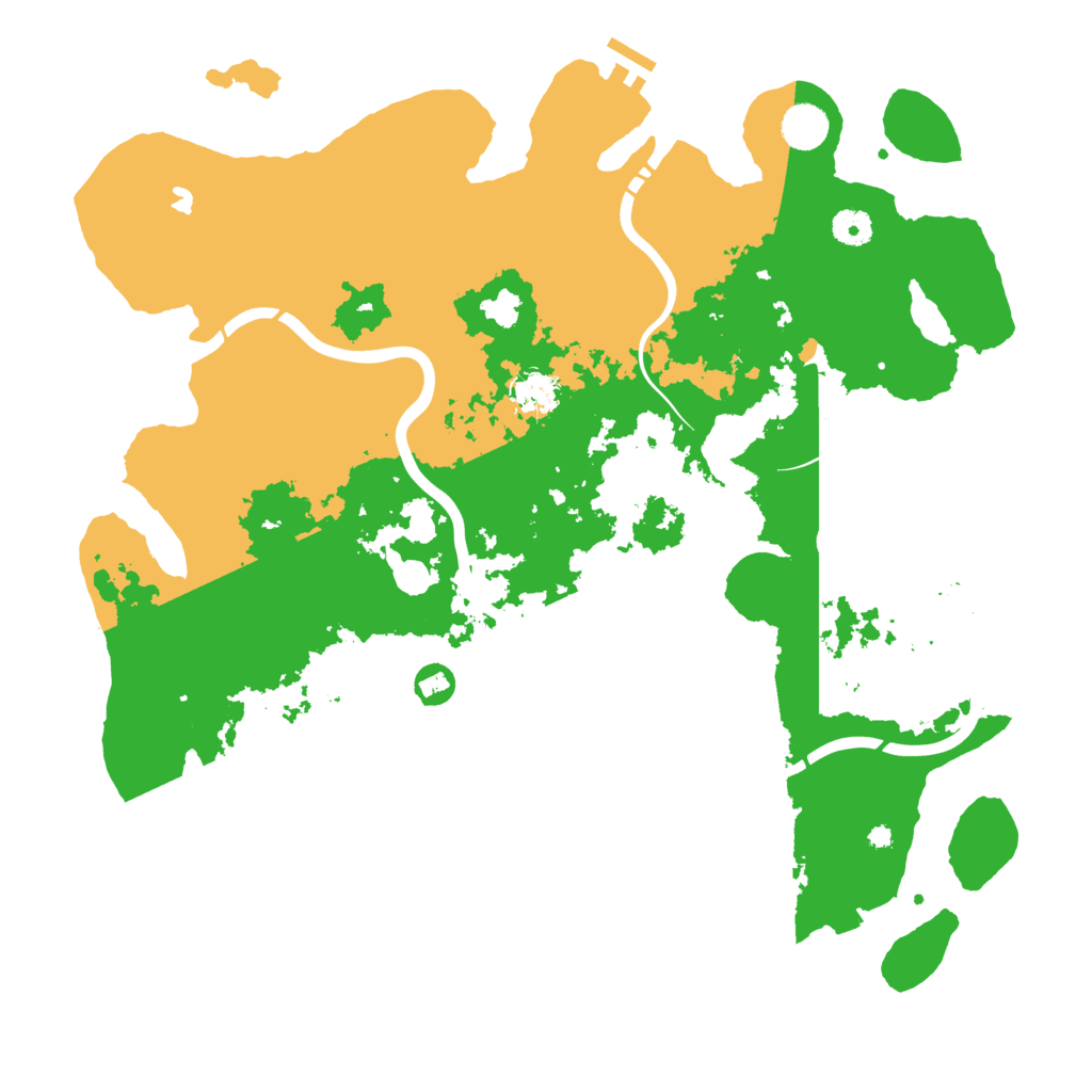 Biome Rust Map: Procedural Map, Size: 4250, Seed: 1966716359