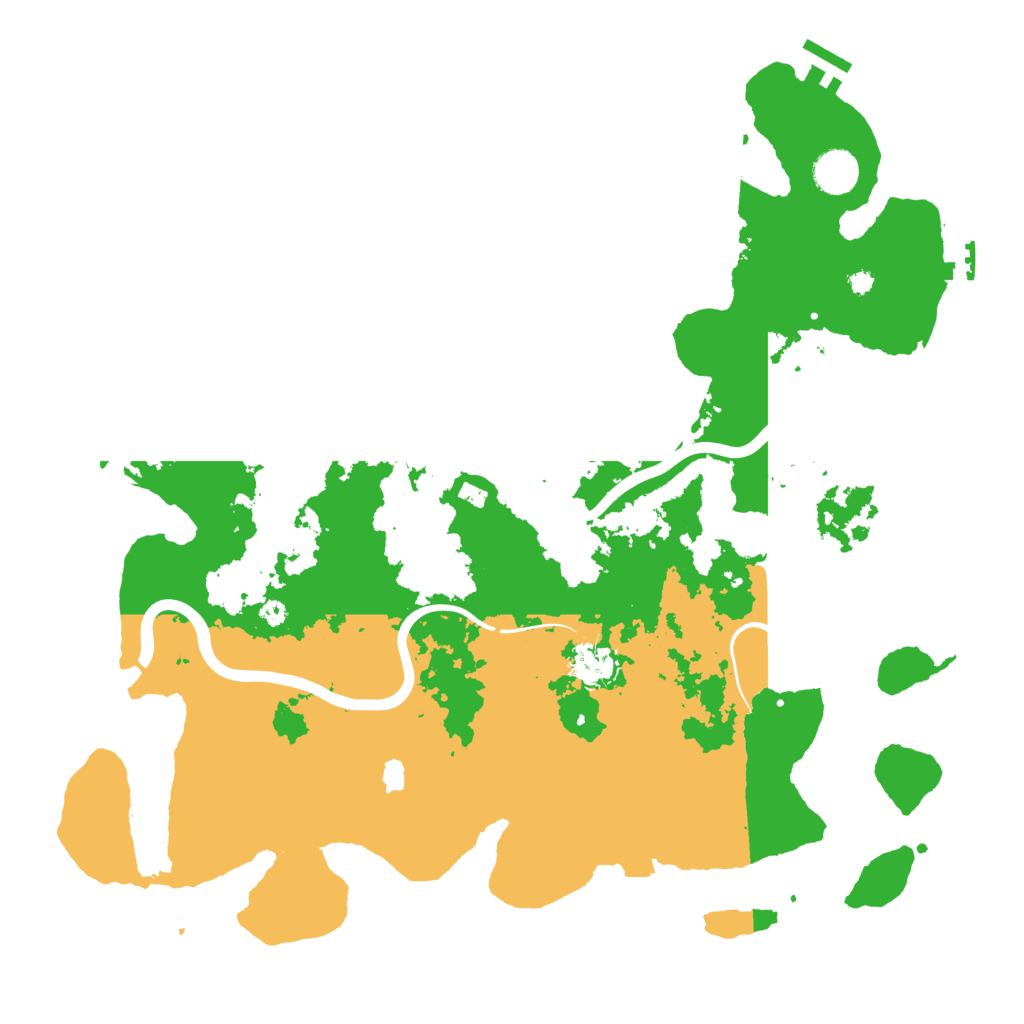 Biome Rust Map: Procedural Map, Size: 4000, Seed: 79421856