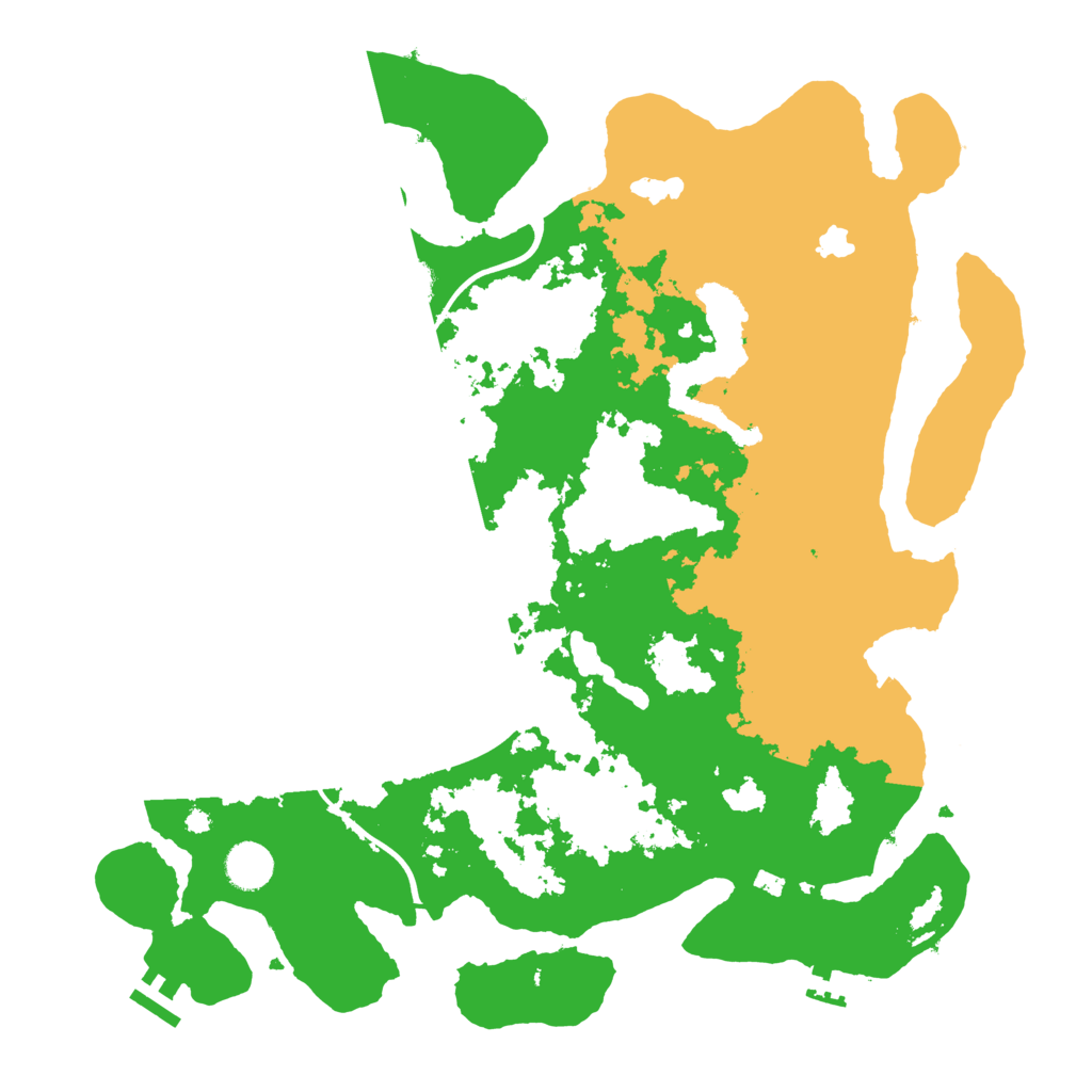 Biome Rust Map: Procedural Map, Size: 4000, Seed: 1697515523