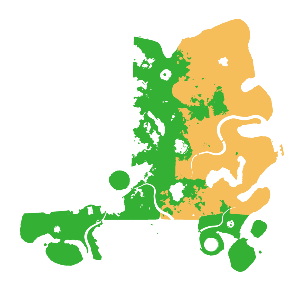 Biome Rust Map: Procedural Map, Size: 4000, Seed: 3871561
