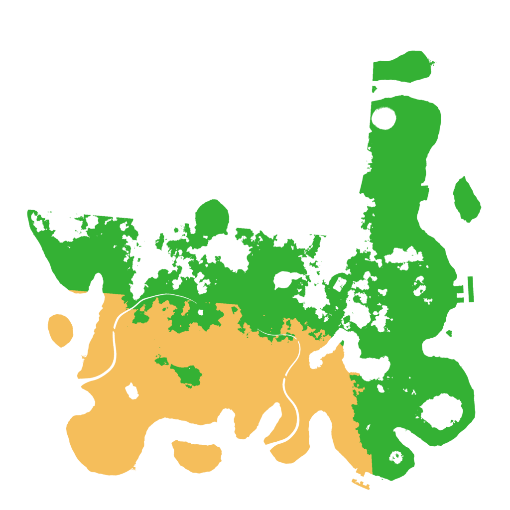 Biome Rust Map: Procedural Map, Size: 4000, Seed: 409107509