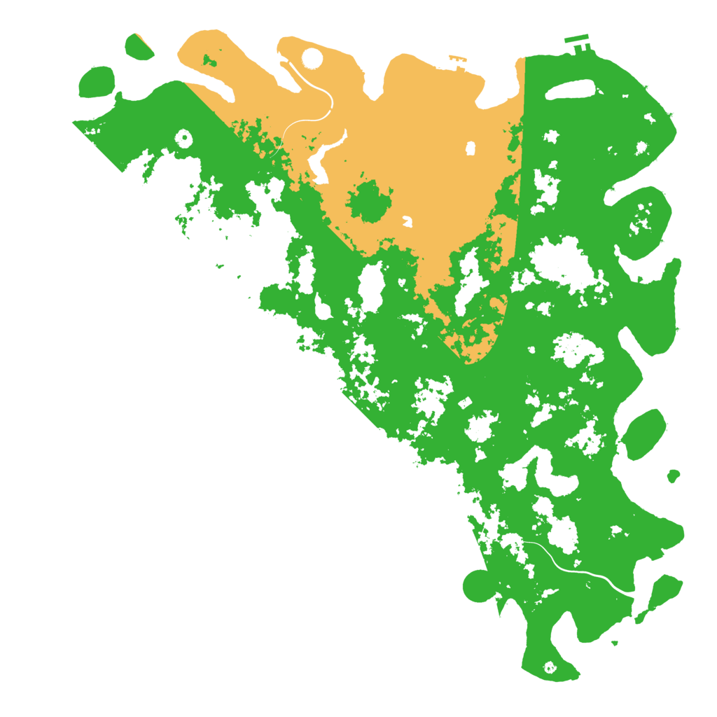 Biome Rust Map: Procedural Map, Size: 6000, Seed: 4921853