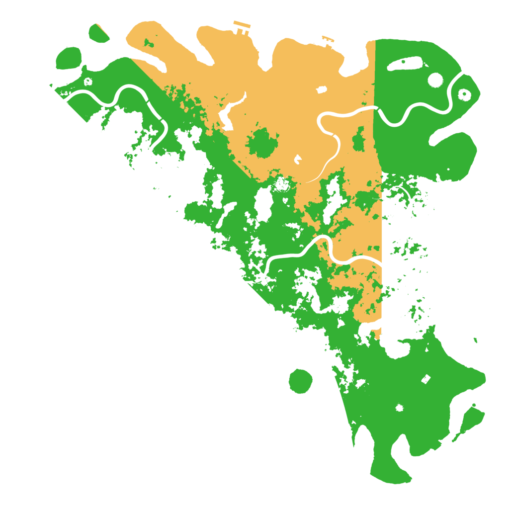 Biome Rust Map: Procedural Map, Size: 6000, Seed: 4921853
