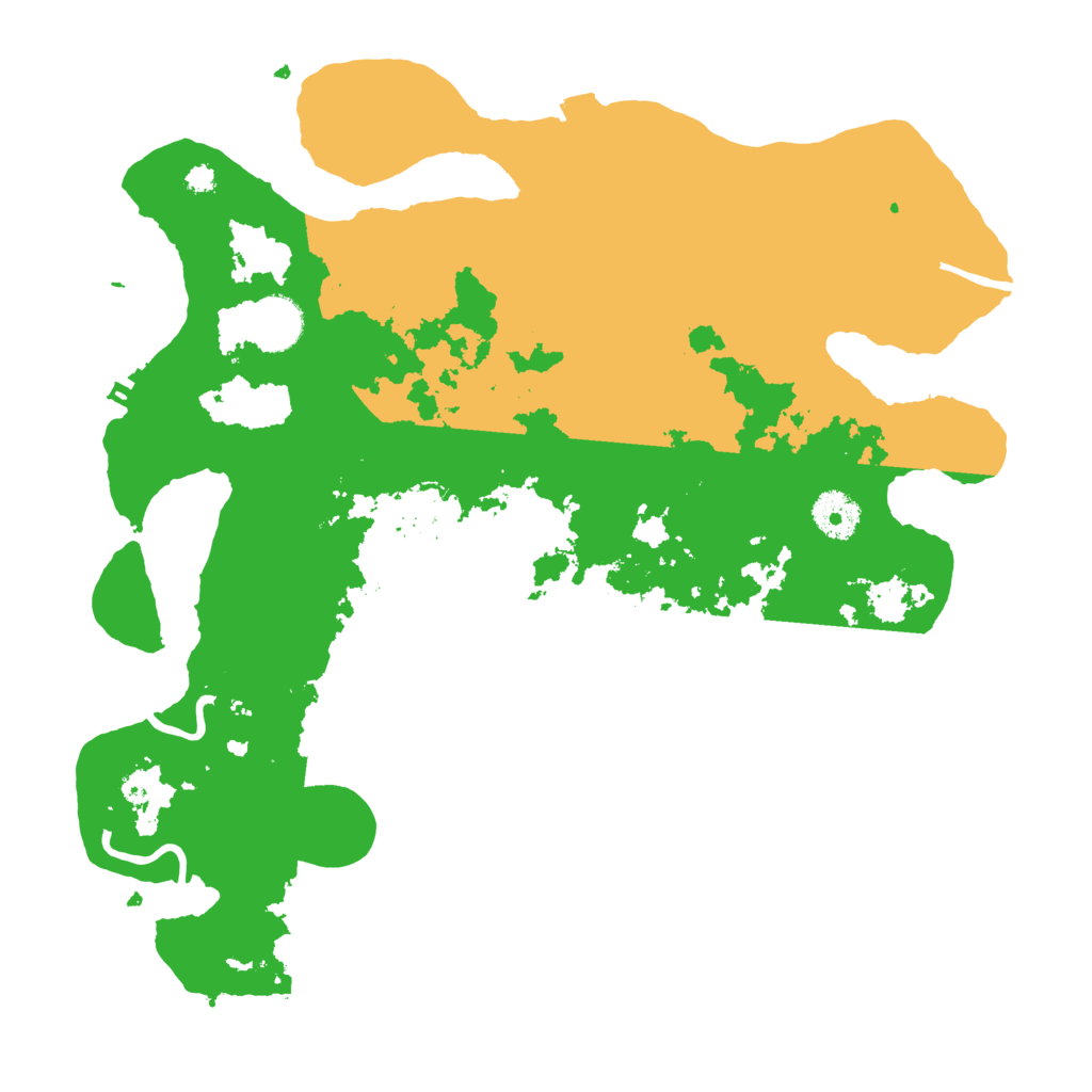 Biome Rust Map: Procedural Map, Size: 3500, Seed: 561387317